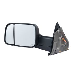 VEVOR Towing Mirrors, Left & Right Pair Set for 2002-2008 Dodge Ram 1500 2500 3500 (Partial 2009 Models), Power Heated with Signal Light & Puddle Ligh