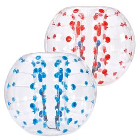 VEVOR Inflatable Bumper Balls 2-Pack, 5FT/1.5M Body Sumo Zorb Balls for Teen & Adult, 0.8mm Thick PVC Human Hamster Bubble Balls for Outdoor Team Gami