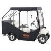 VEVOR Golf Cart Enclosure, 420D Polyester Driving Enclosure with 4-Sided Transparent Windows, 4 Passenger Club Car Covers Universal Fits for Most Bran