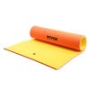 VEVOR Lily Pad Floating Mat, Large 9x6 FT Floating Water Pad, 3-Layer Floating Dock for Adults Kids, 1.3" Thick Tear-Resistant XPE Foam Raft, Floating