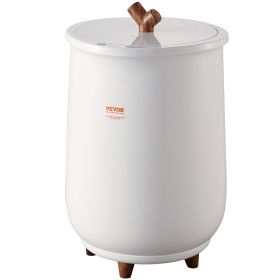 VEVOR Towel Warmer Bucket, 20L Large Towel Warmer for Bathroom, Auto Shut Off Towel Heater with 4-Level Timer Fits up to Two 40"x70" Oversized Towels,