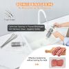 VEVOR Commercial Meat Tenderizer, Heavy Duty Stainless Steel Kitchen Tool with Handle, Meat Tong, and Cleaning Brush, 450W Electric Meat Tenderizer Ma