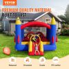 VEVOR Inflatable Bounce House, Outdoor High Quality Playhouse Trampoline, Jumping Bouncer with Blower, Slide, and Storage Bag, Family Backyard Bouncy
