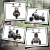Qaba Electric Motorcycle for Kids, 3 Wheel 6V Battery Powered Chopper Motorbike, Ride on Motorcycle with Headlights, Music, Forward & Reverse for Boys