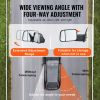 VEVOR Towing Mirrors, Left & Right Pair Set for 2002-2008 Dodge Ram 1500 2500 3500 (Partial 2009 Models), Power Heated with Signal Light & Puddle Ligh
