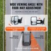 VEVOR Towing Mirrors Fit for 2003-2007 Chevy Silverado GMC Sierra Tahoe Suburban Avalanche Yukon Power Heated LED Signal Light Side View Mirror Pair M