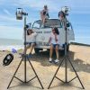 Tripod For Phone Tripod Stand Ring Light 1/4 Screw Head Flexible Selfie With Bluetooth Remote Control Holder For Phone