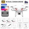 RC Drone Double 4K Wifi FPV HD Camera KY101 Drone Altitude Hold Gesture Mode Long Flying time RC Quadcopter Drone Toys For Boy