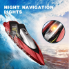 4DRC S5 Fast RC Boat 2.4 GHz 20+ MPH Racing Boats for Pools and Lakes,Remote Control, and  Rechargeable Boat Battery for Adults and Kids