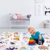 50x50IN Baby Play Mat Non-Slip Baby Crawling Mat Foldable Playpen Mat Machine Washable for Newborns Infants Babies Toddlers