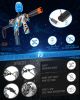 Electric Gel Ball Blaster, High-Speed Gelfire Blaster for Orbeez with 30000 Gel Rounds and Eyewear, Splatter Ball Toys for Outdoor Shooting Game Party