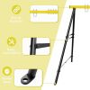 Metal Swing Stand Swing Sets for Backyard,Powder Coated Swing Frame of Swing Set with Extra Side Bars,880 Lbs Heavy-Duty A-Frame Outdoor Swing Fits Sw