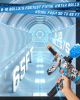 Electric Gel Ball Blaster, High-Speed Gelfire Blaster for Orbeez with 30000 Gel Rounds and Eyewear, Splatter Ball Toys for Outdoor Shooting Game Party