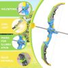 Bow and Arrow Set for Kids, Toyokar Archery Set Toy with Light-up LEDs, 10 suction bows and arrows, indoor and outdoor sports toys.Boys Kids Gifts Toy